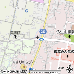 香川県高松市仏生山町242周辺の地図