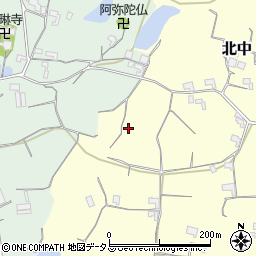 和歌山県紀の川市北中7周辺の地図