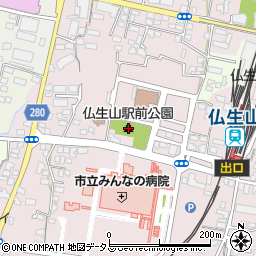 香川県高松市仏生山町221周辺の地図