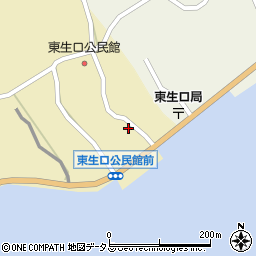 広島県尾道市因島原町1635-1周辺の地図