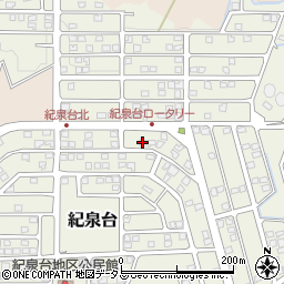 和歌山県岩出市紀泉台157周辺の地図