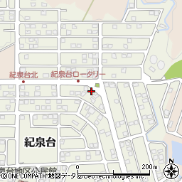 和歌山県岩出市紀泉台166周辺の地図