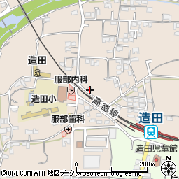 香川県さぬき市造田是弘846-1周辺の地図