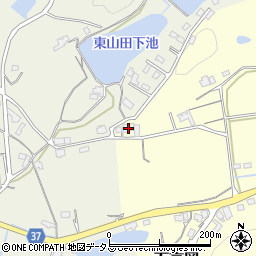 香川県木田郡三木町下高岡3839周辺の地図