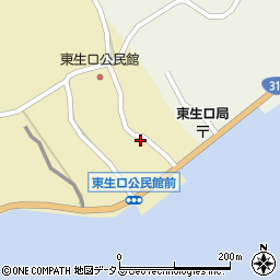 広島県尾道市因島原町1633周辺の地図