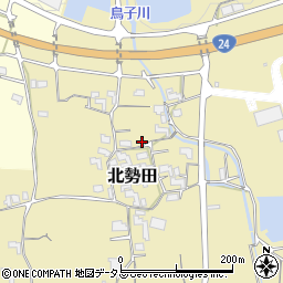 和歌山県紀の川市北勢田969周辺の地図