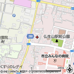 香川県高松市仏生山町258周辺の地図