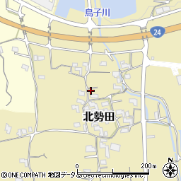 和歌山県紀の川市北勢田961-2周辺の地図