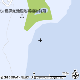 蒲浦周辺の地図