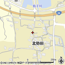 和歌山県紀の川市北勢田1037周辺の地図