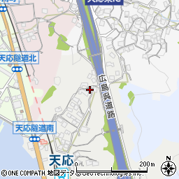 広島県呉市天応塩谷町5-22周辺の地図