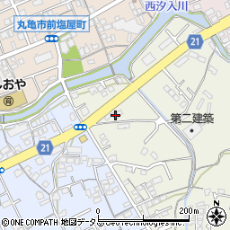 香川県丸亀市津森町815-9周辺の地図