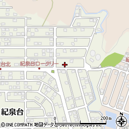 和歌山県岩出市紀泉台242周辺の地図