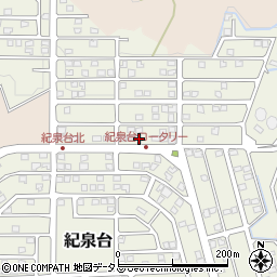 和歌山県岩出市紀泉台336周辺の地図