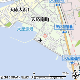 サンシティ－天応南周辺の地図