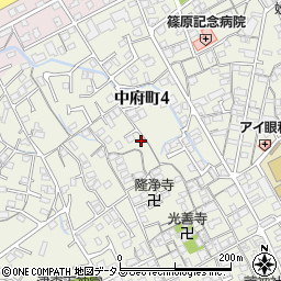 香川県丸亀市津森町14-1周辺の地図