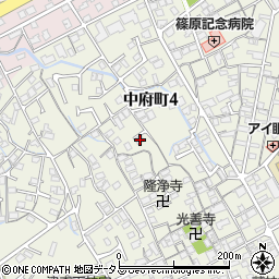 香川県丸亀市津森町14周辺の地図
