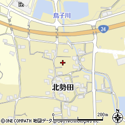 和歌山県紀の川市北勢田957周辺の地図