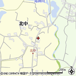 和歌山県紀の川市北中229周辺の地図