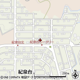 和歌山県岩出市紀泉台345周辺の地図