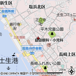 広島県尾道市因島土生町塩浜南区1906-15周辺の地図