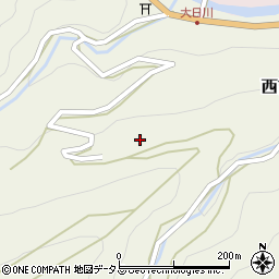 奈良県五條市西吉野町大日川492周辺の地図