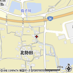 和歌山県紀の川市北勢田909周辺の地図