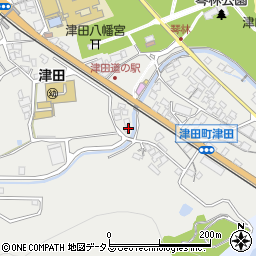香川県さぬき市津田町津田105-7周辺の地図