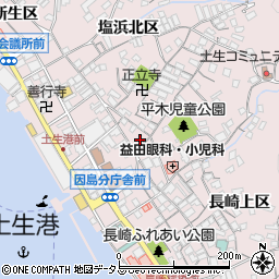 広島県尾道市因島土生町塩浜南区1906-13周辺の地図