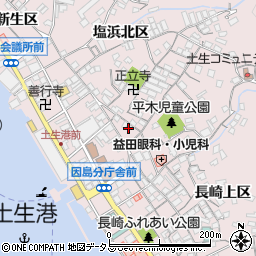 広島県尾道市因島土生町塩浜南区1906周辺の地図