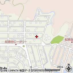 和歌山県岩出市紀泉台261周辺の地図