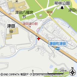 香川県さぬき市津田町津田97-1周辺の地図