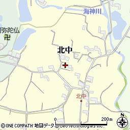 和歌山県紀の川市北中281周辺の地図