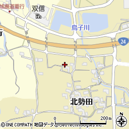 和歌山県紀の川市北勢田1040周辺の地図