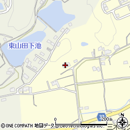 香川県木田郡三木町下高岡3885周辺の地図