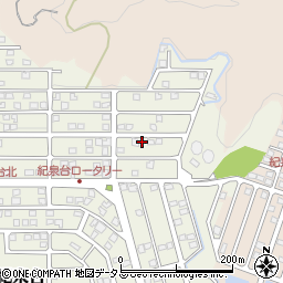 和歌山県岩出市紀泉台268周辺の地図