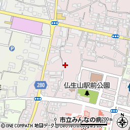 香川県高松市仏生山町232周辺の地図