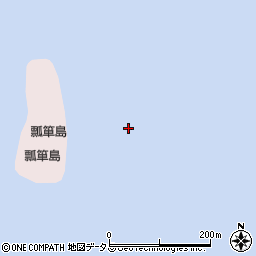 瓢箪島周辺の地図
