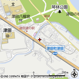 香川県さぬき市津田町津田99-1周辺の地図