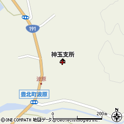 下関市豊北総合支所・神玉支所周辺の地図