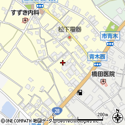 兵庫県南あわじ市市福永588-5周辺の地図