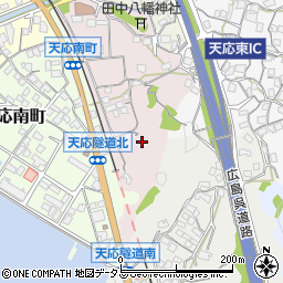 広島県呉市天応宮町周辺の地図