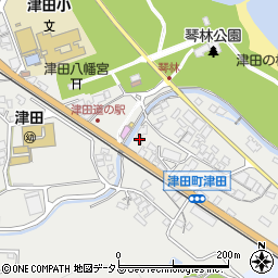 香川県さぬき市津田町津田101周辺の地図
