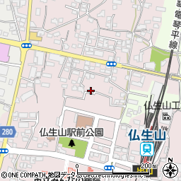 香川県高松市仏生山町208周辺の地図