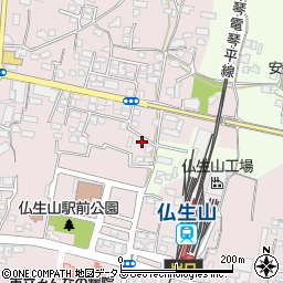 香川県高松市仏生山町201周辺の地図