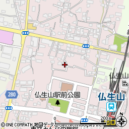 香川県高松市仏生山町212周辺の地図