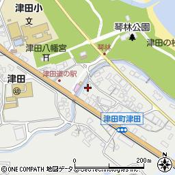 香川県さぬき市津田町津田102周辺の地図