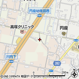 香川県高松市中間町8周辺の地図