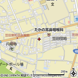 和歌山県伊都郡かつらぎ町笠田東236周辺の地図
