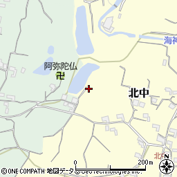 和歌山県紀の川市北中317周辺の地図